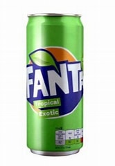 Fanta Tropical Exotic Drink Can